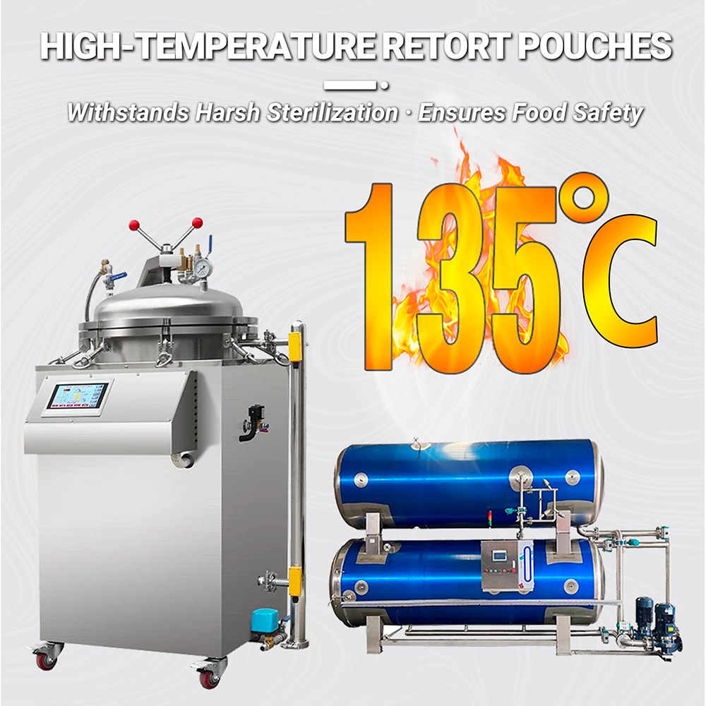 Embalagens para retorta de alta temperatura